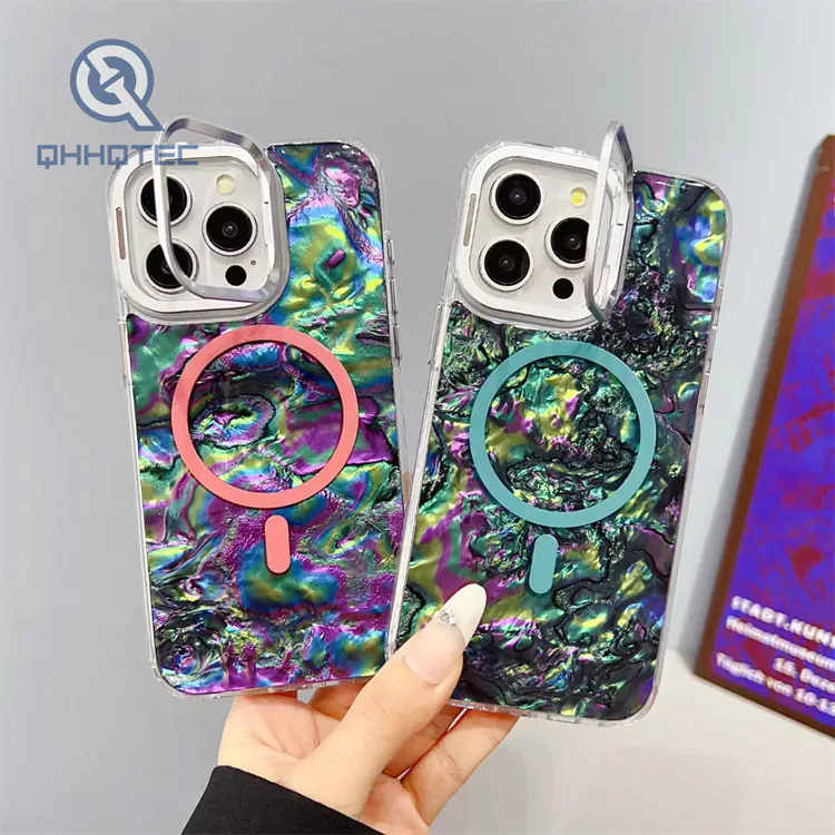 magsafe leather texture len frame protect cover (复制)