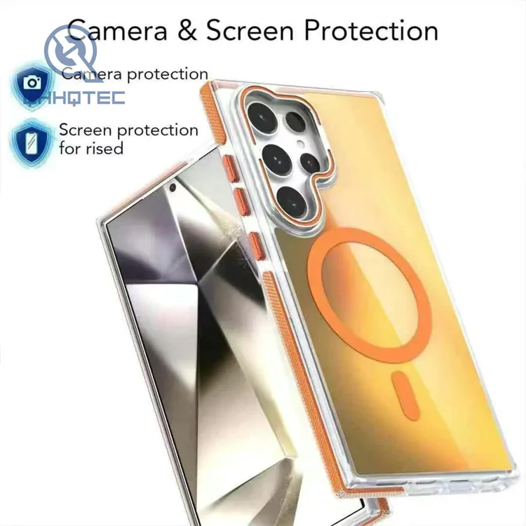 dual change color anti yellow magnetic cover