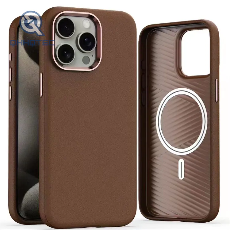 leather texture len frame protect cover (复制)