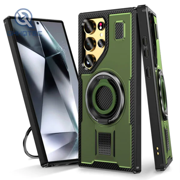 high end luxury phone case with stand s24 ultra