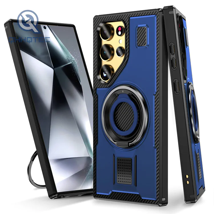 high end luxury phone case with stand s24 ultra