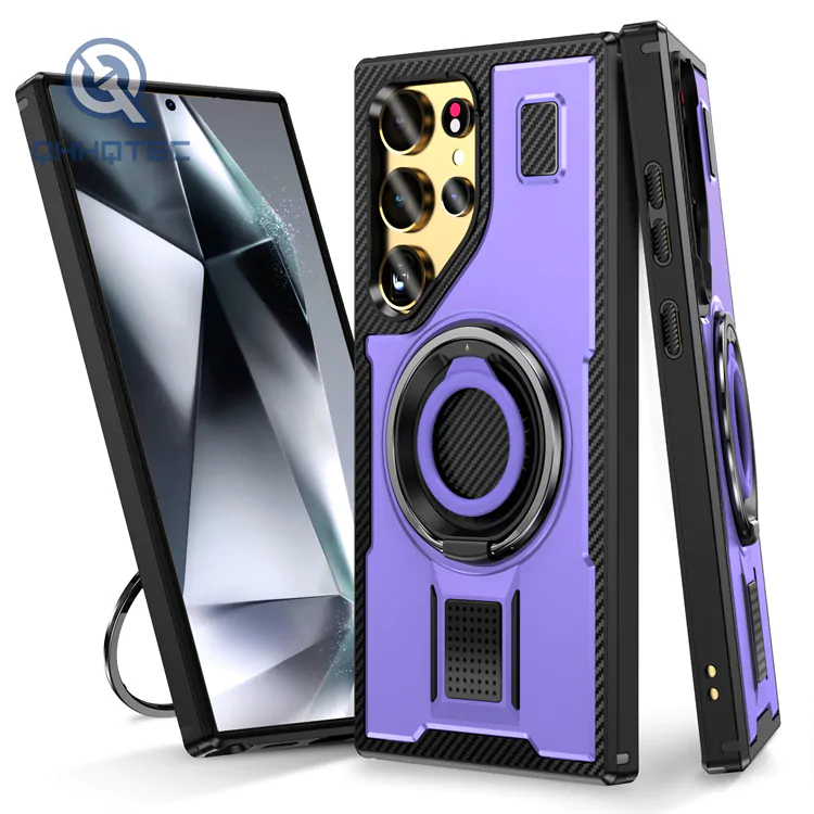 high end luxury phone case with stand s24 ultra