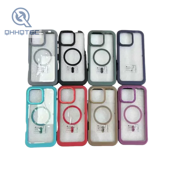 jelly color transparent 3 in 1 phone case (复制)