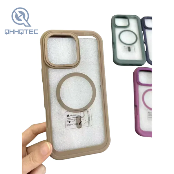 jelly color transparent 3 in 1 phone case (复制)