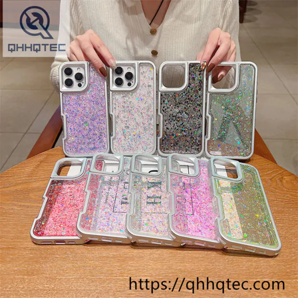 transparent glitter