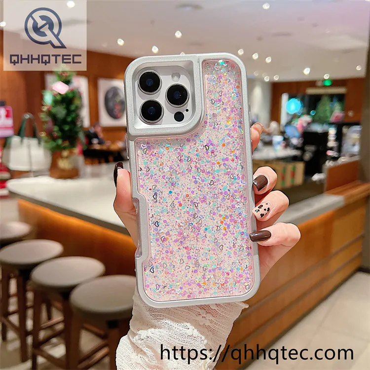 transparent glitter