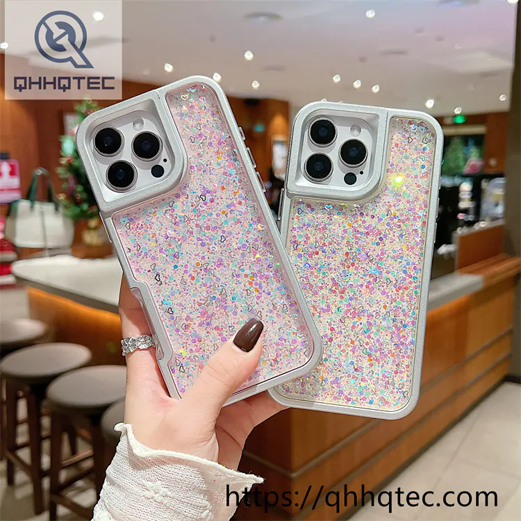 colorful butterfly decoration dripping 2 in 1 case (复制)