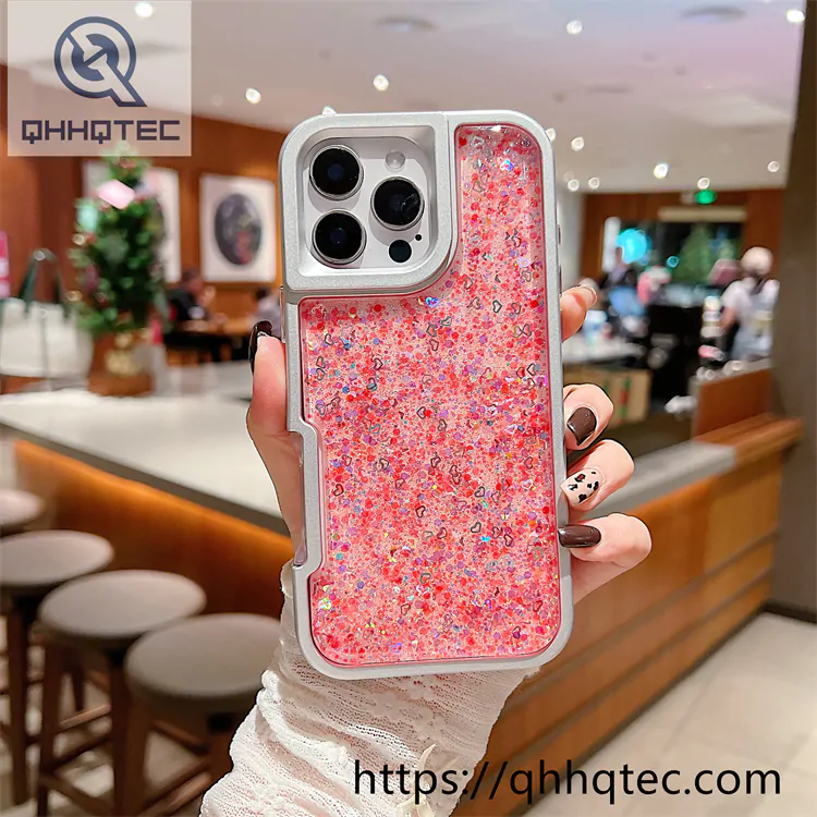 transparent glitter