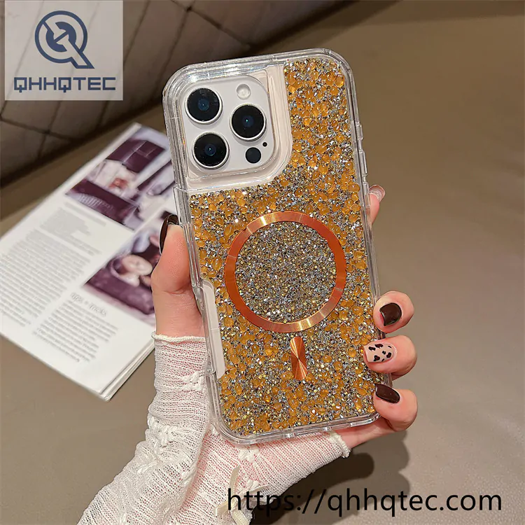 full glitter sequins 2 in 1 magsafe case