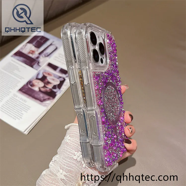 full glitter sequins 2 in 1 magsafe case