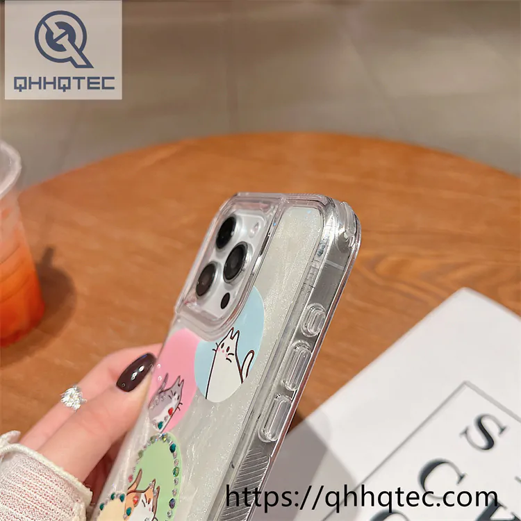plaid diamonds 2 in 1 glitter case (复制)