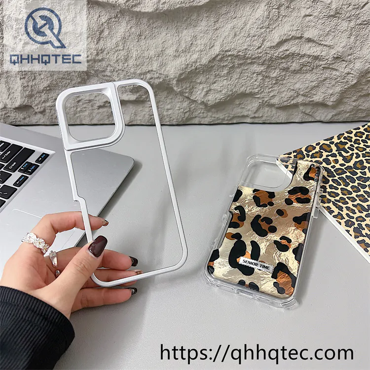 leopard 2 in 1 bright dripping case