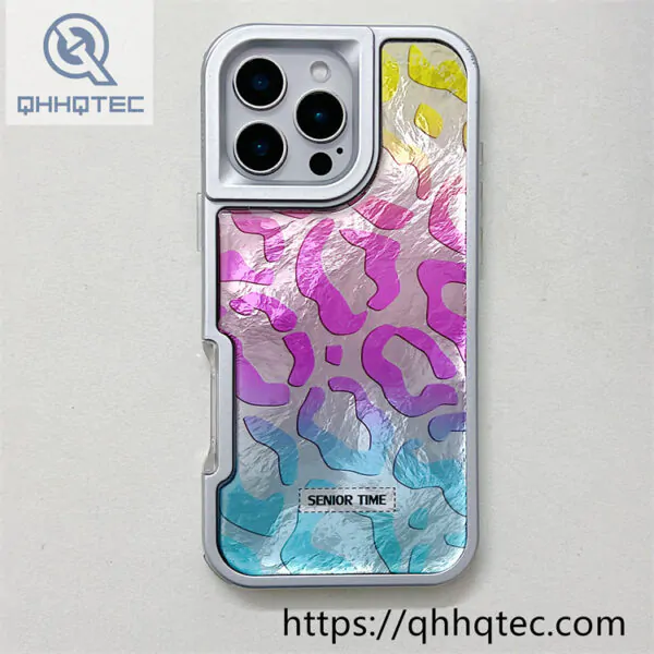leopard 2 in 1 bright dripping case