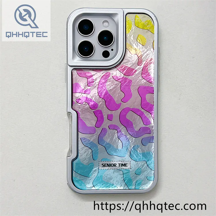 leopard 2 in 1 bright dripping case