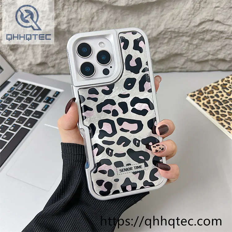 leopard 2 in 1 bright dripping case
