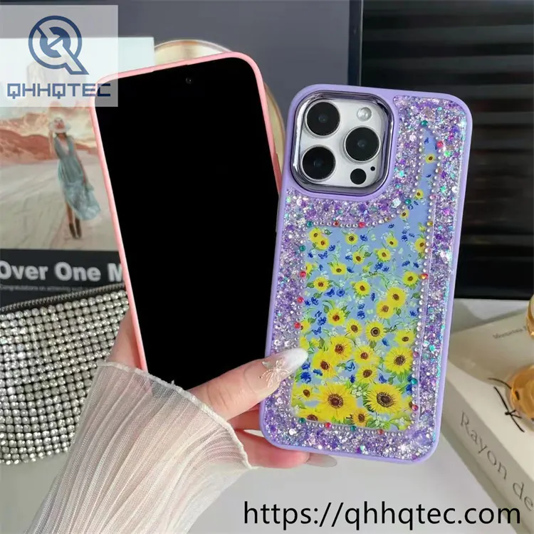 full diamonds glitter butterfly phone cover (复制)