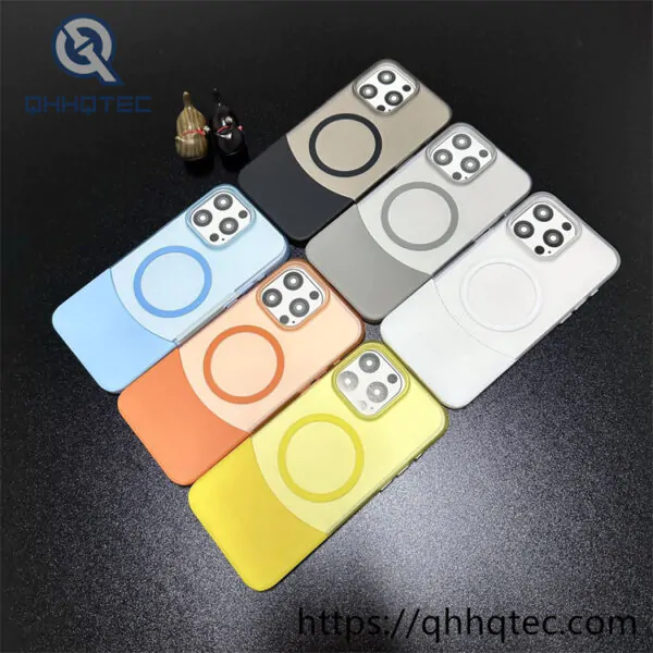 shell skin texture 2 in 1 magsafe case