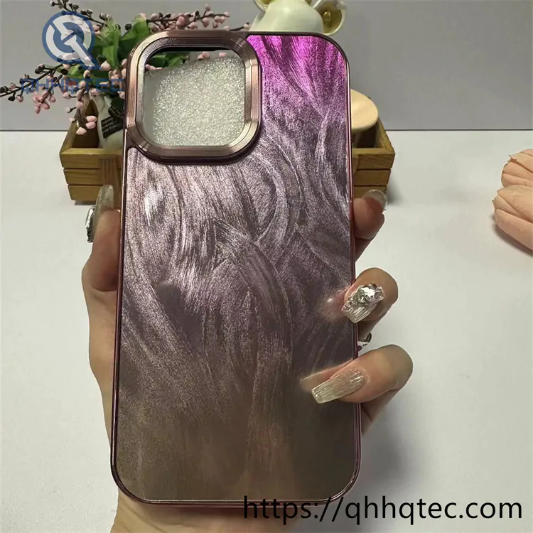 electroplate colorful painting case