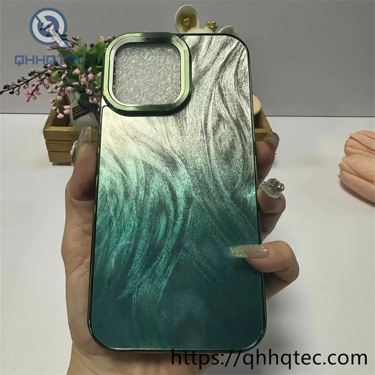 electroplate colorful painting case