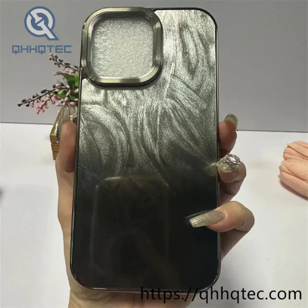 electroplate colorful painting case