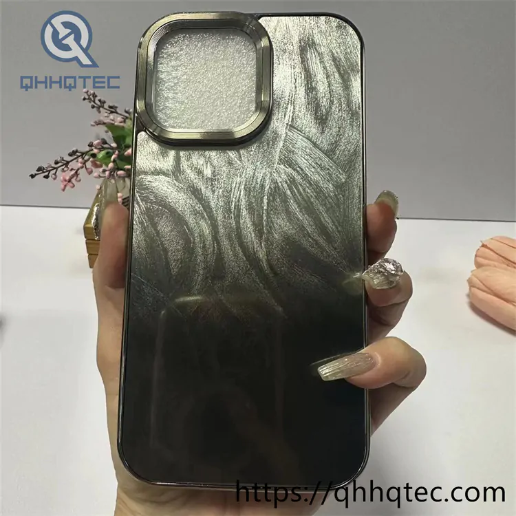 electroplate colorful painting case