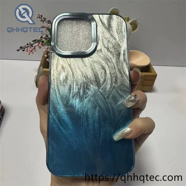 electroplate colorful painting case