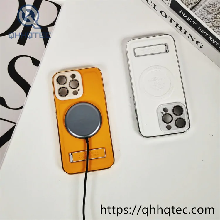 original color electroplating magnetic pop case