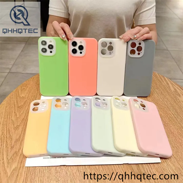 candy rubber silicone phone case