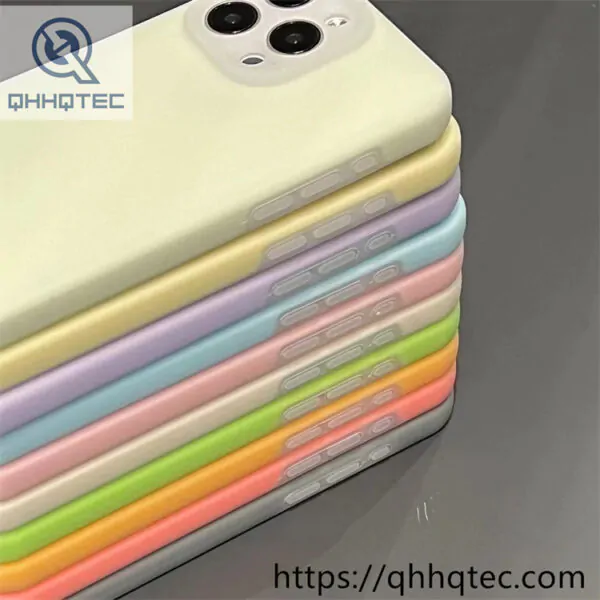 candy rubber silicone phone case