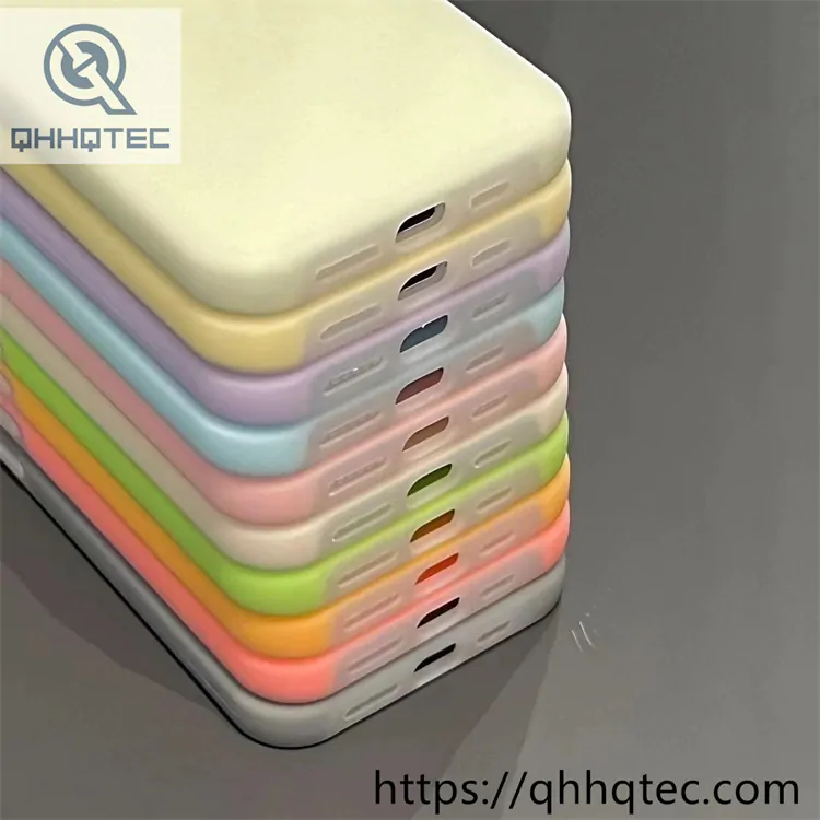 candy rubber silicone phone case
