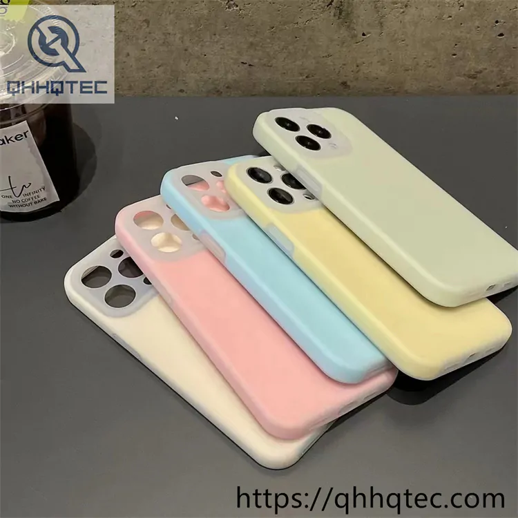 candy rubber silicone phone case