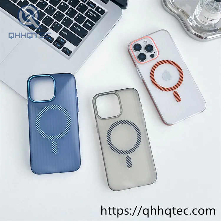 carbon fiber corrugated magsafe case