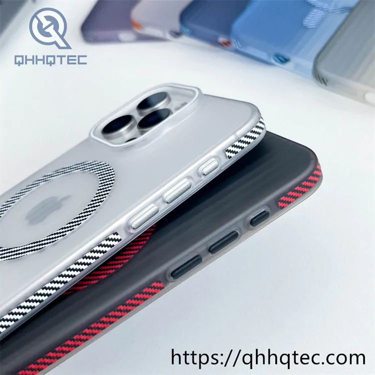carbon fiber corrugated magsafe case