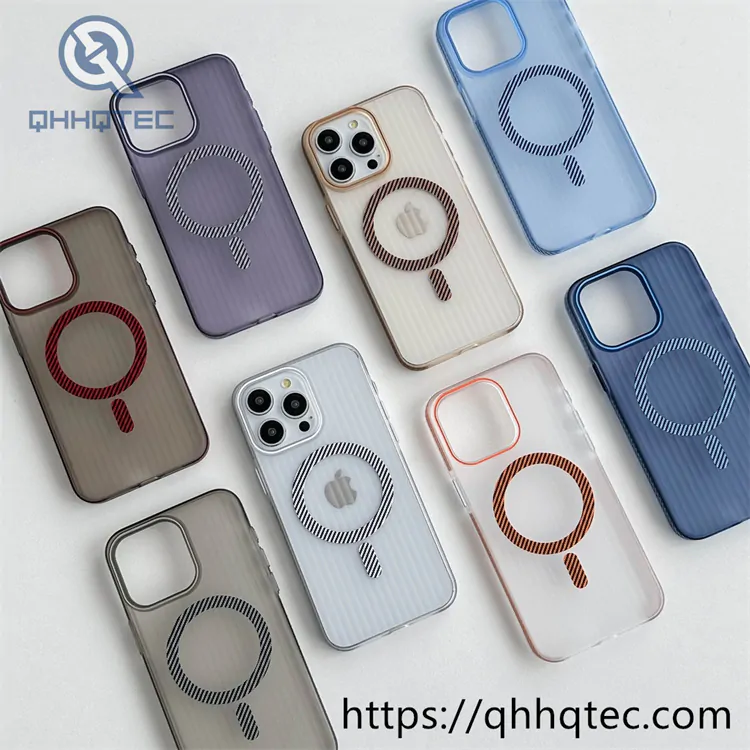 carbon fiber corrugated magsafe case