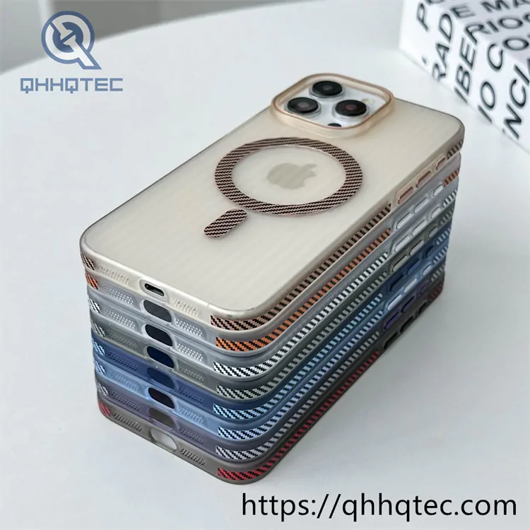 carbon fiber corrugated magsafe case