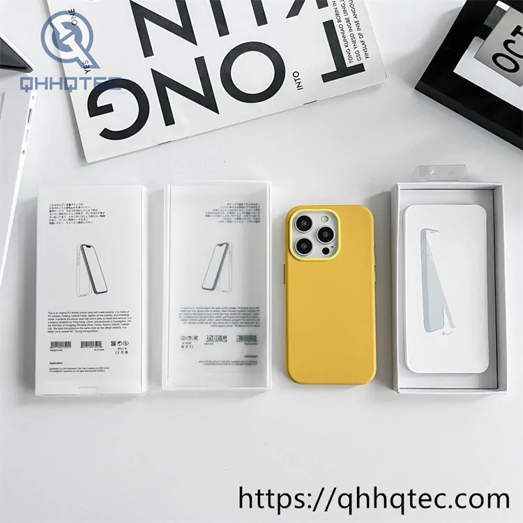 skin texture leather magnetic phone cover