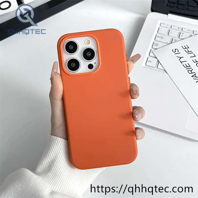 skin texture leather phone cover
