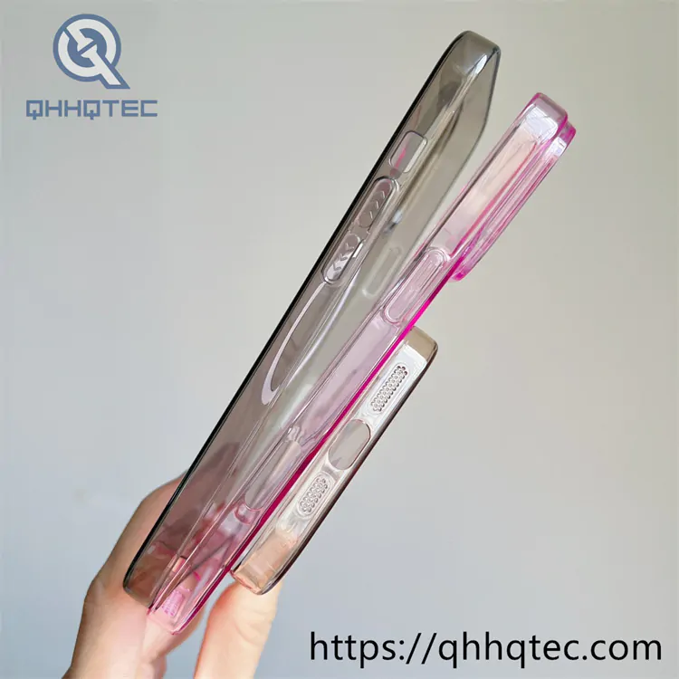 colors high transparent magsafe case