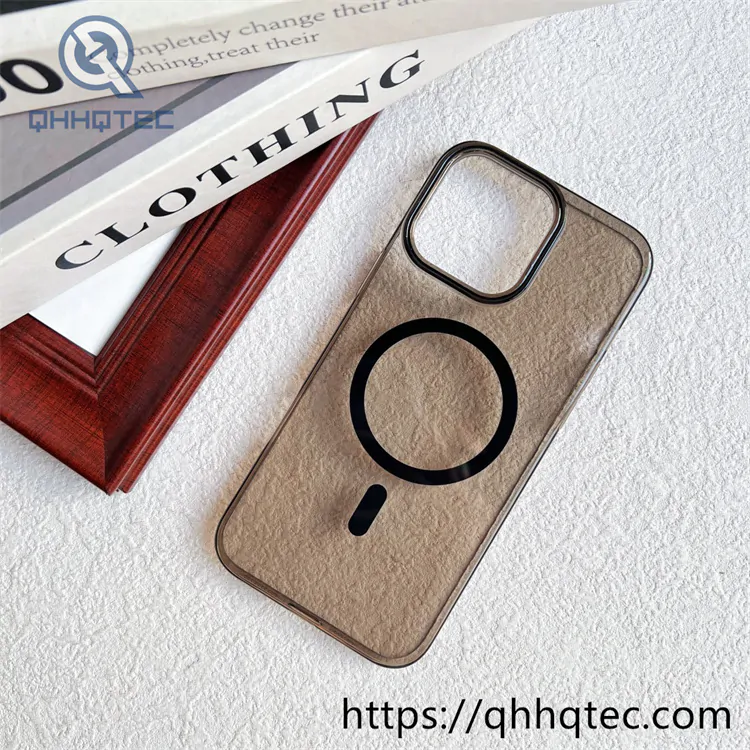 colors high transparent magsafe case