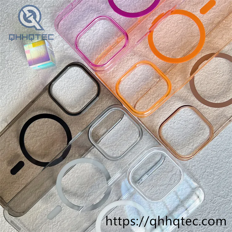 colors high transparent magsafe case