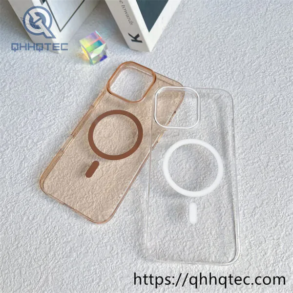 colors high transparent magsafe case
