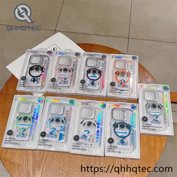 len stand high transparent magsafe case