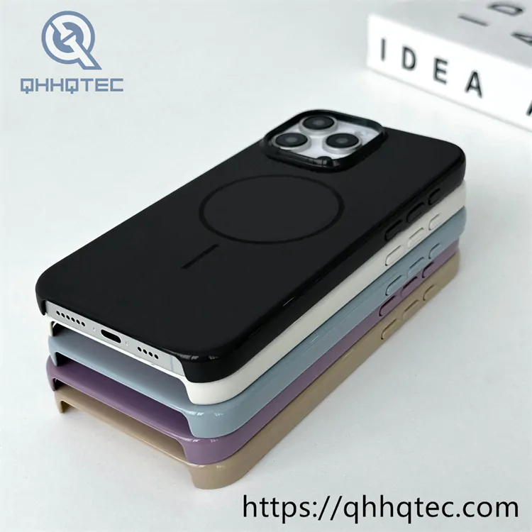 textured velvet magsafe case