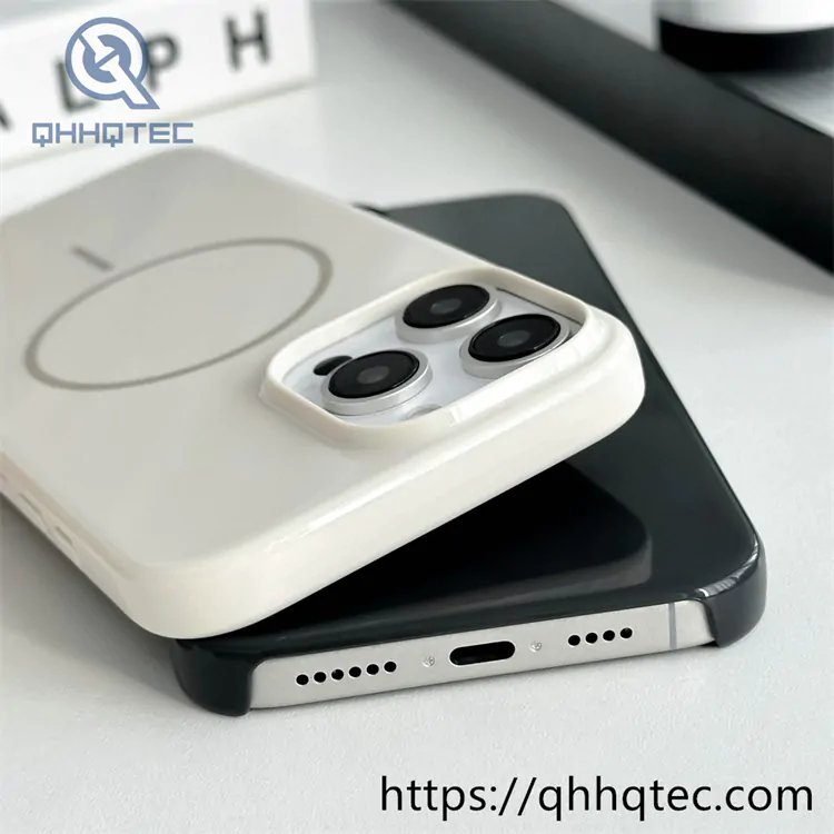 texture velvet magsafe case