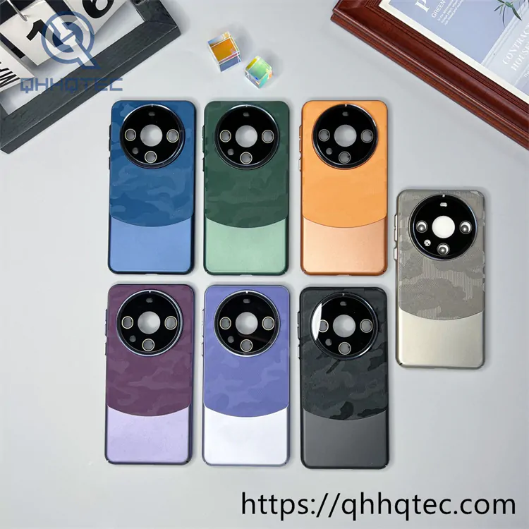 contrast color camouflage with lens film latest design mobile phone case