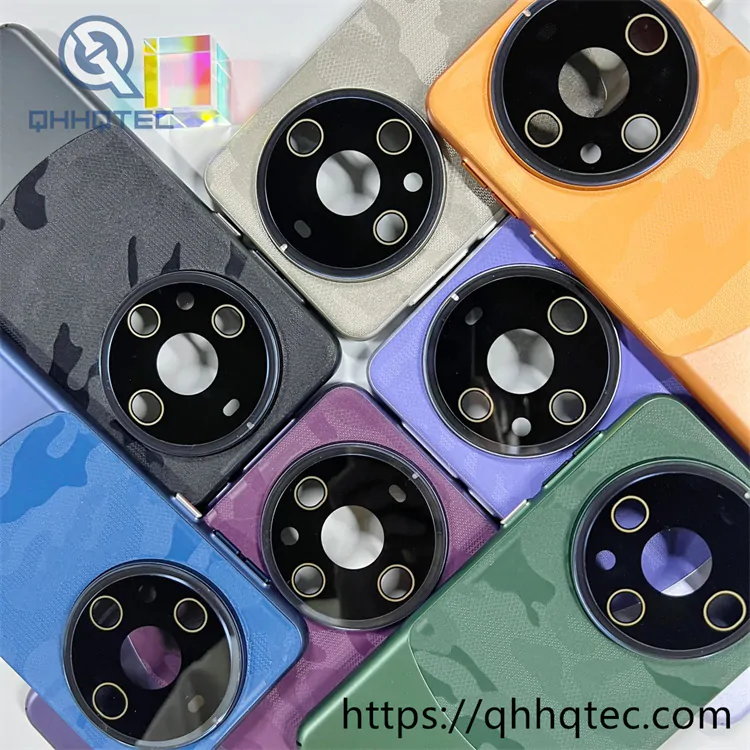 contrast color camouflage with lens film latest design mobile phone case