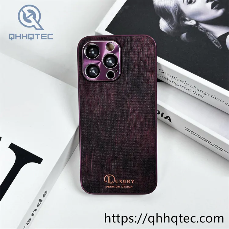 gold plated high end mobile phone case for iphone