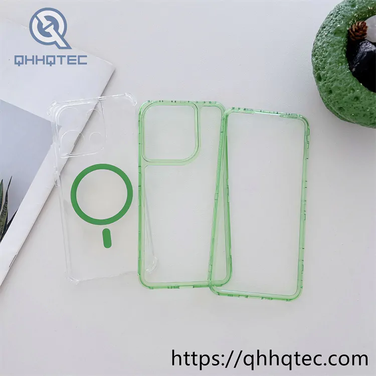 3 in 1 transparent color frame cover
