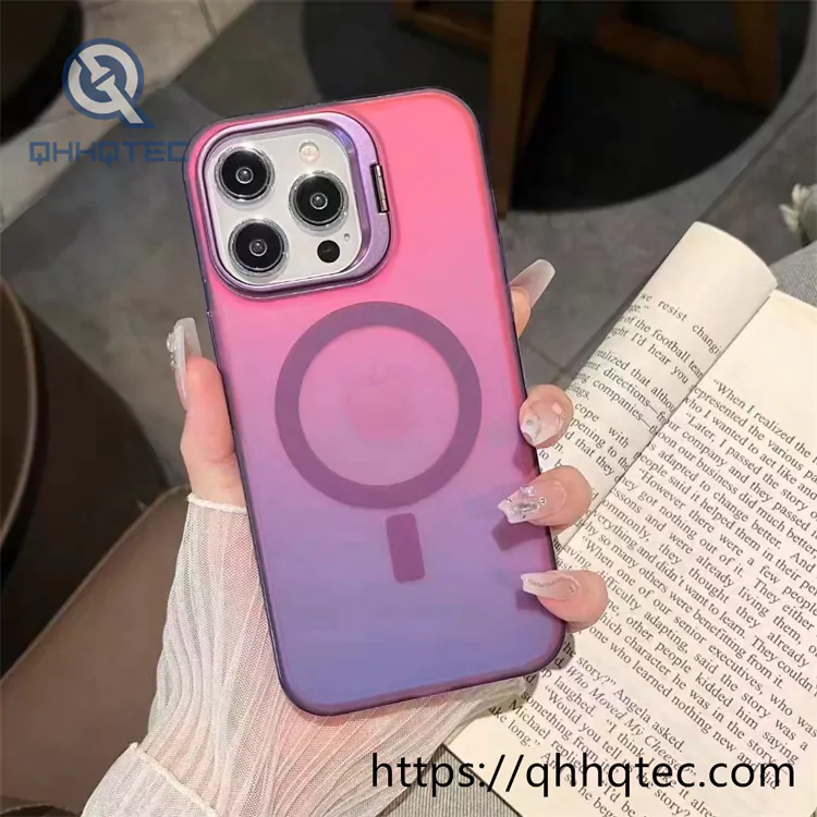 color gradient magnetic pop case