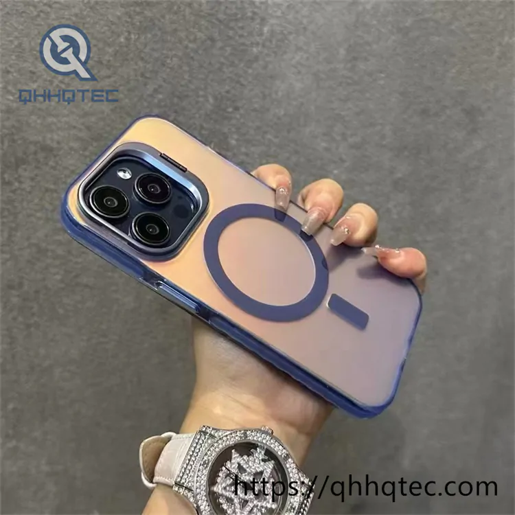 color gradient magnetic pop case